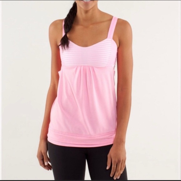lululemon athletica Tops - Lululemon Pink Tank Sz 8 EUC